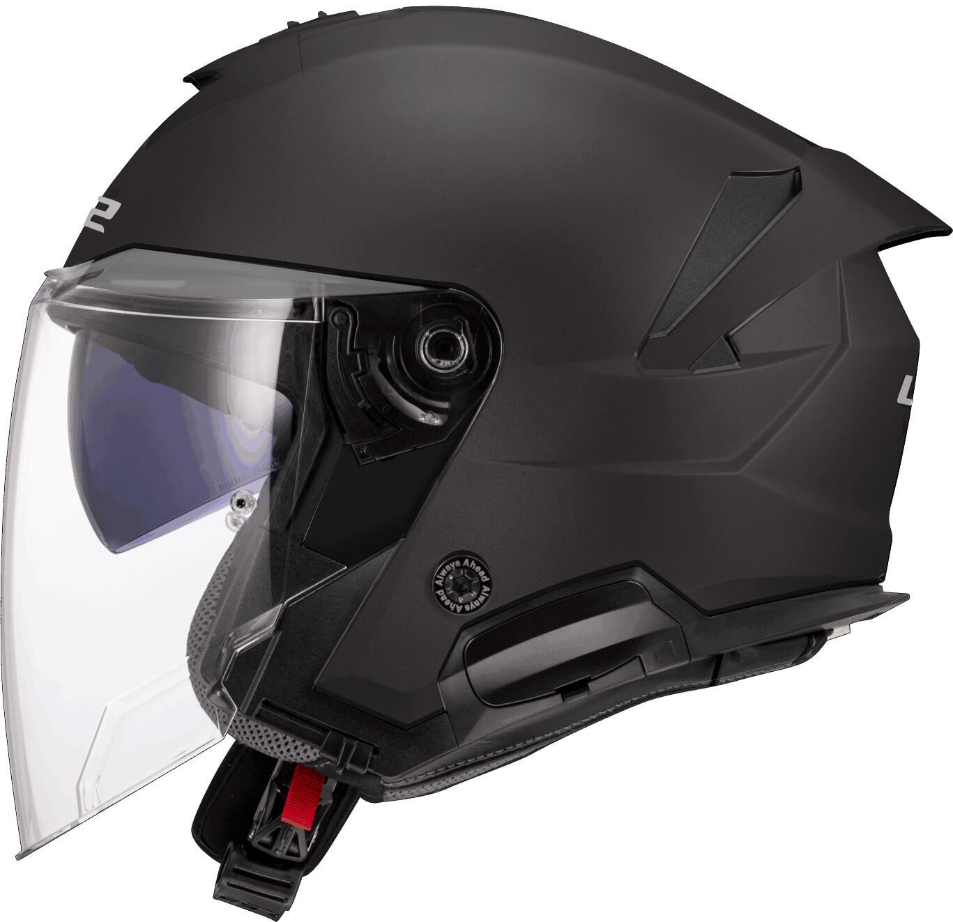LS2 jethelm of618 verso ii solid helmets of618 verso i solid black matt gr. xl