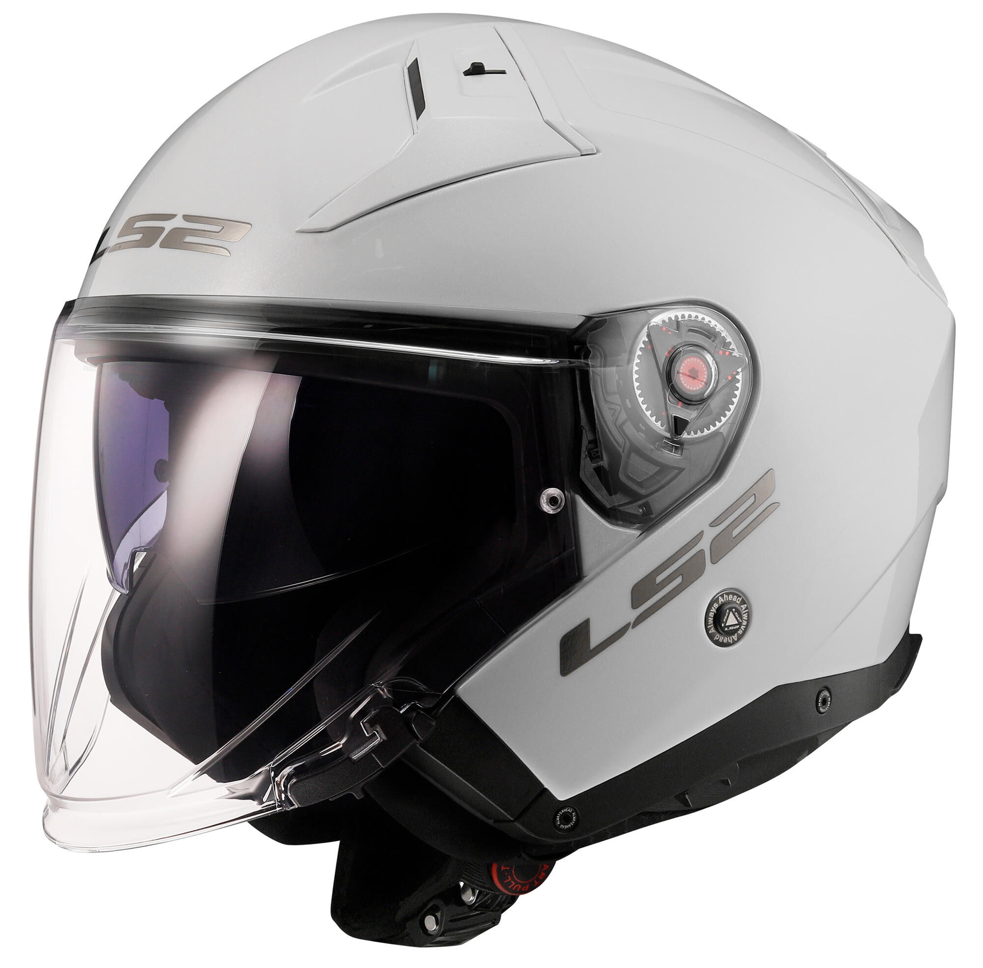 LS2 jethelm of603 infinity ii helmet of603 infi. ii solid xs white
