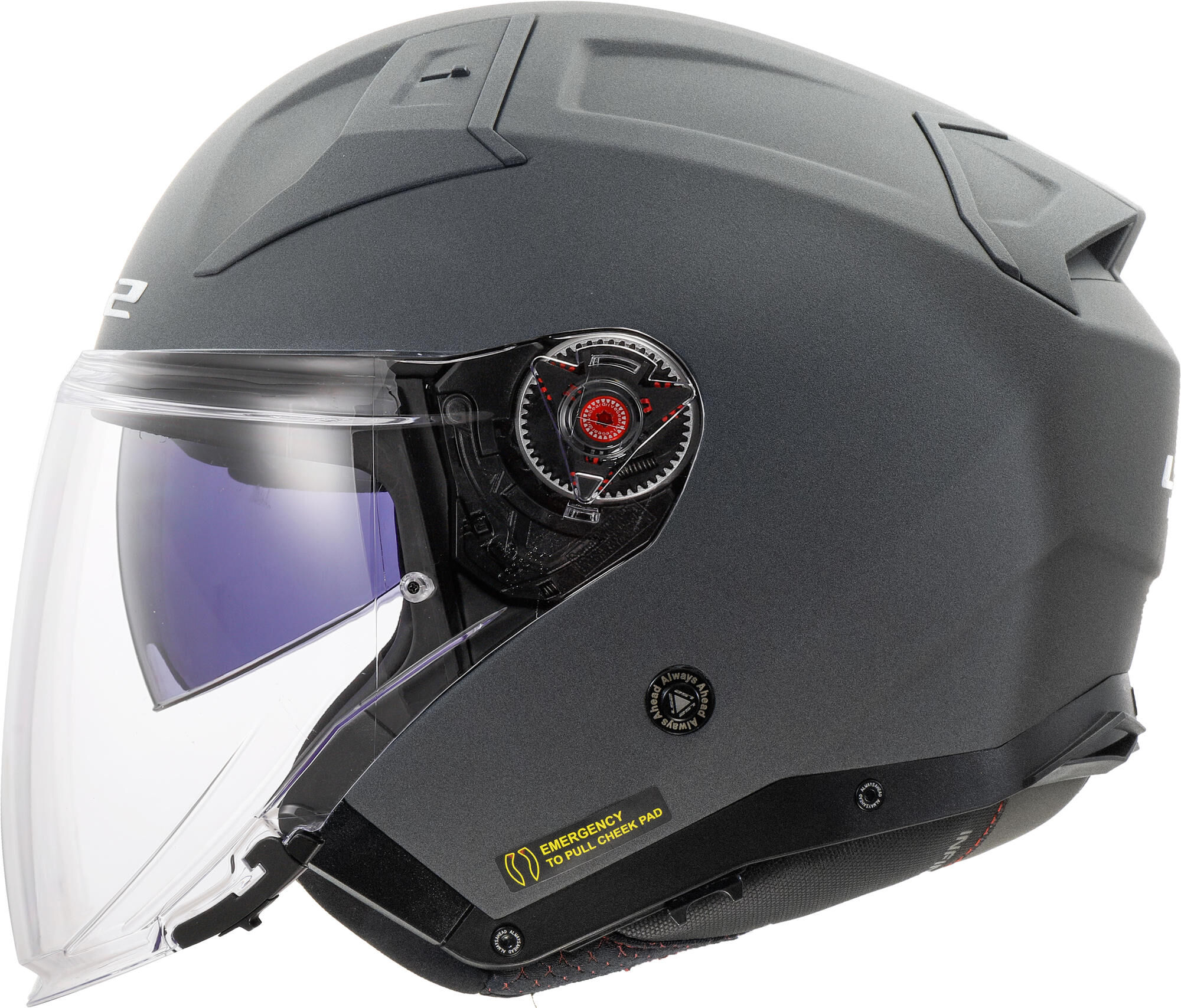 LS2 of603 infinity ii concrete jethelm helmet infinity ii concrete matt gr. m