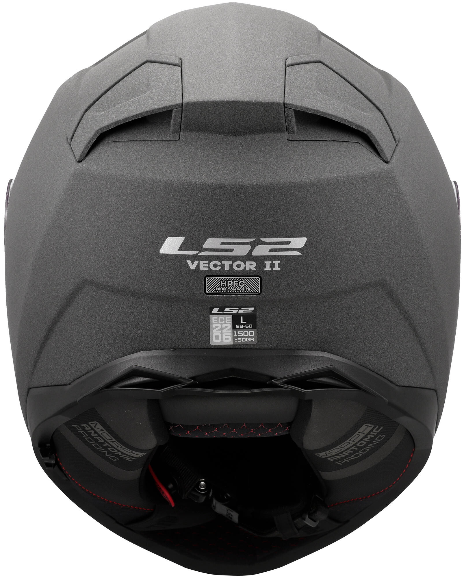 LS2 integraalhelm ff811 vector ii concrete. helmet ff811 vector ii concrete matt s