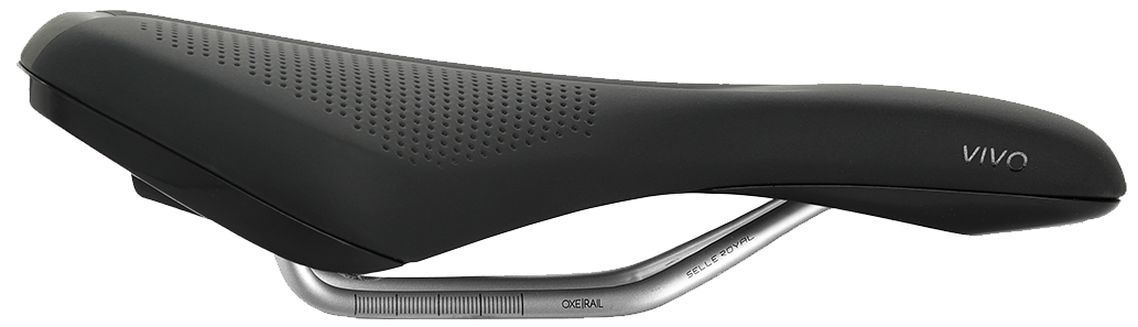 SelleRoyal Fietszadel selle royal vivo athletic - zwart (werkplaatsverpakking)