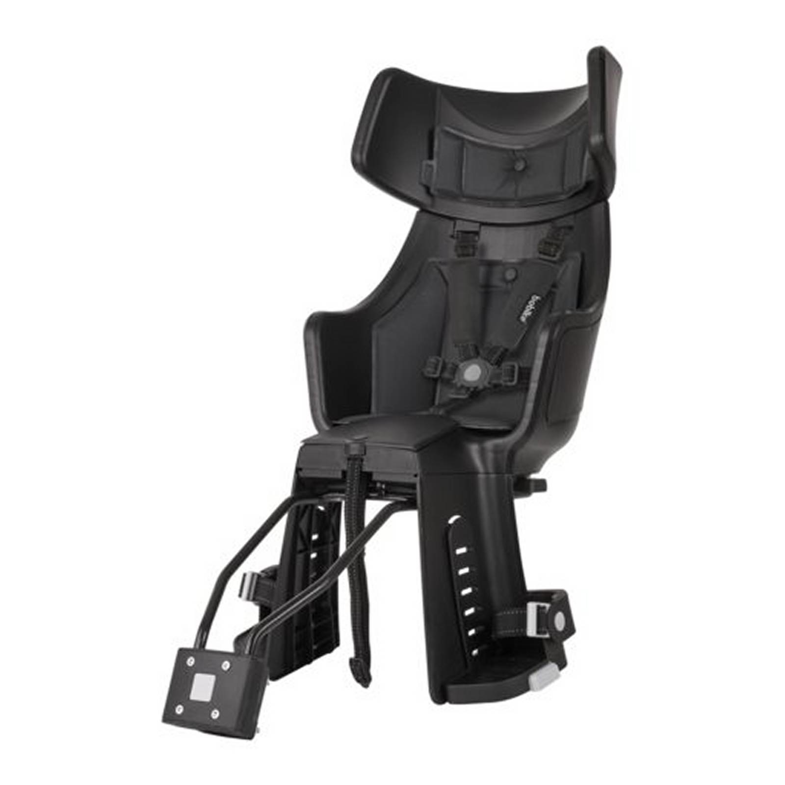Bobike Maxi Exclusive Plus Tour Urban Black achterstoeltje incl. 1 punt frame bevestiging