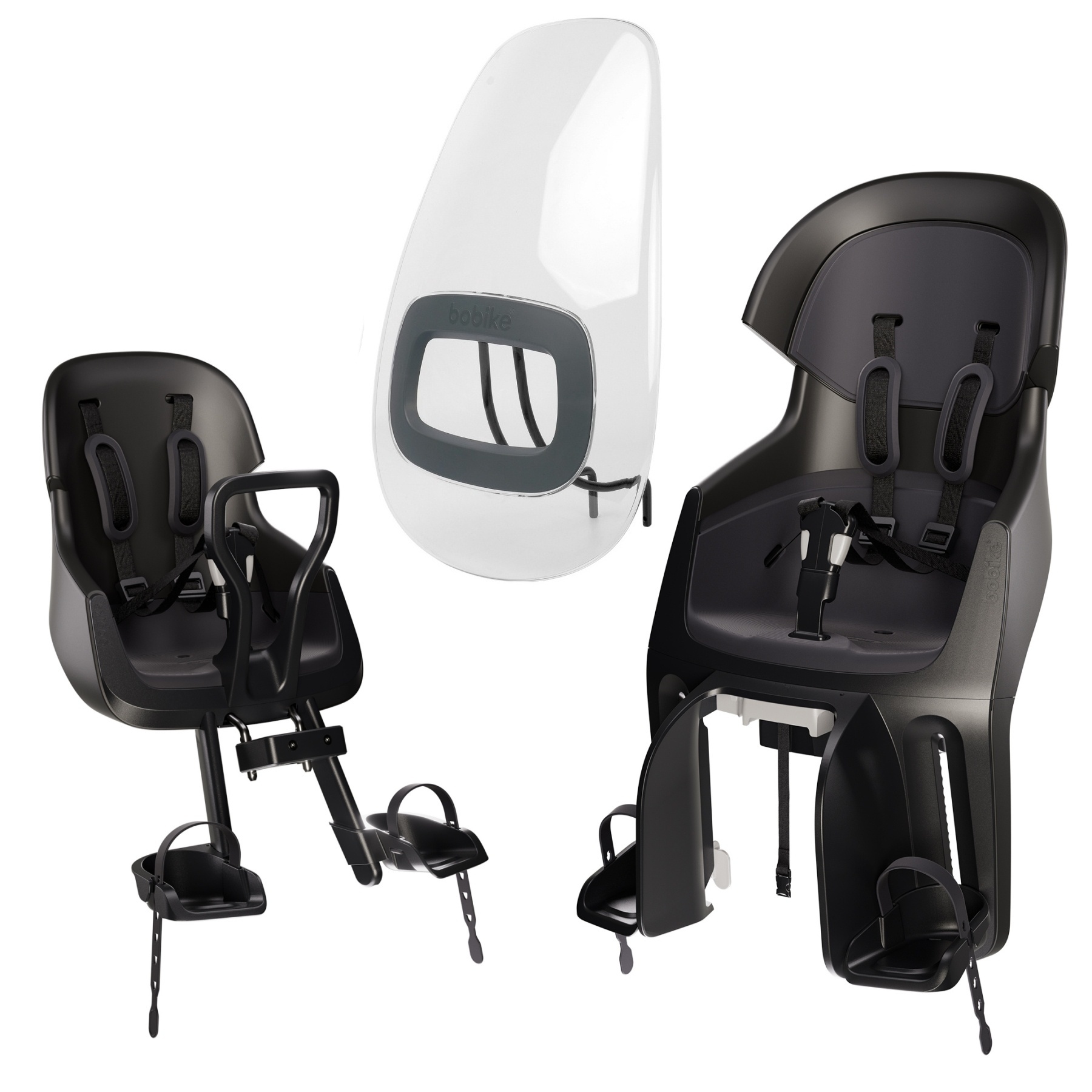 Bobike Exclusive Evolve compleet pakket met extra voordeel Urban Black