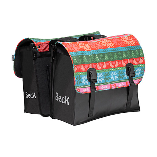 Beck Dubbele Fietstas Classic Winter Sweater