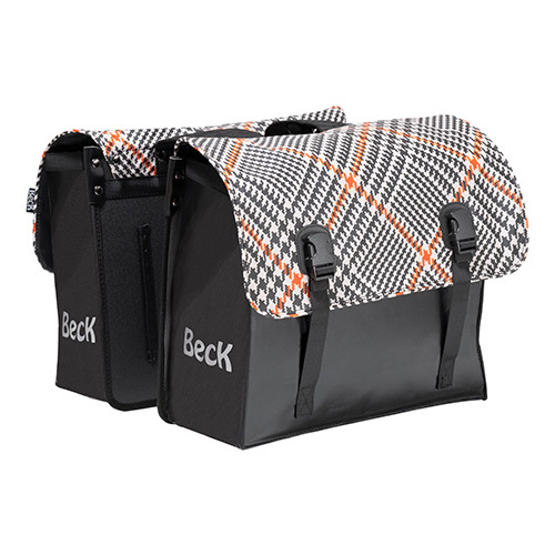 Beck Dubbele Fietstas Classic Tweet