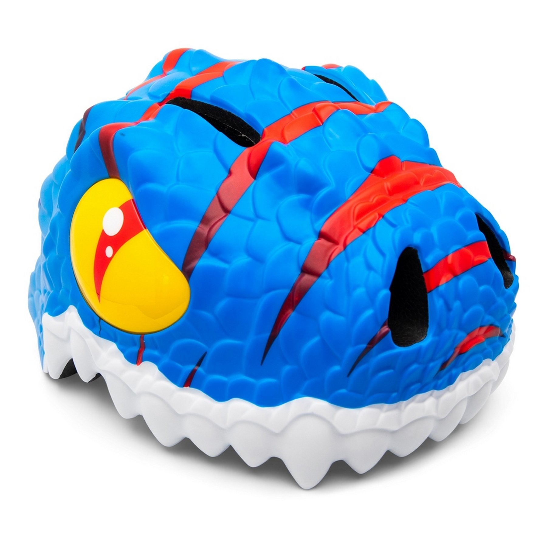 Crazy Stuff Kinderhelm / Fietshelm Blauwe Draak / Blue Dragon Small 49-55 cm