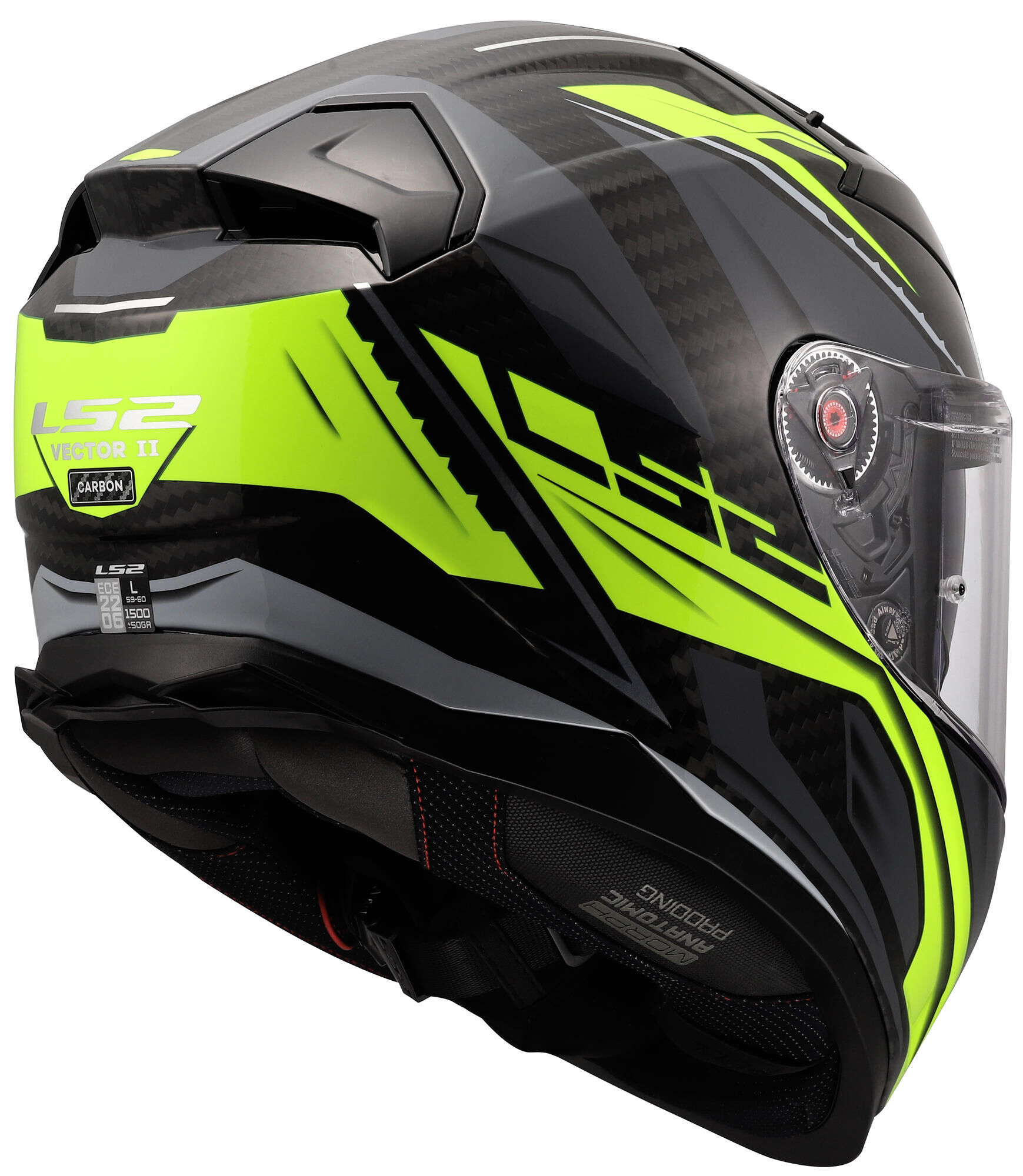 LS2 integraalhelm ff811 vector ii carbon savage. helmet ff811 vector i c savage h-v yellow l