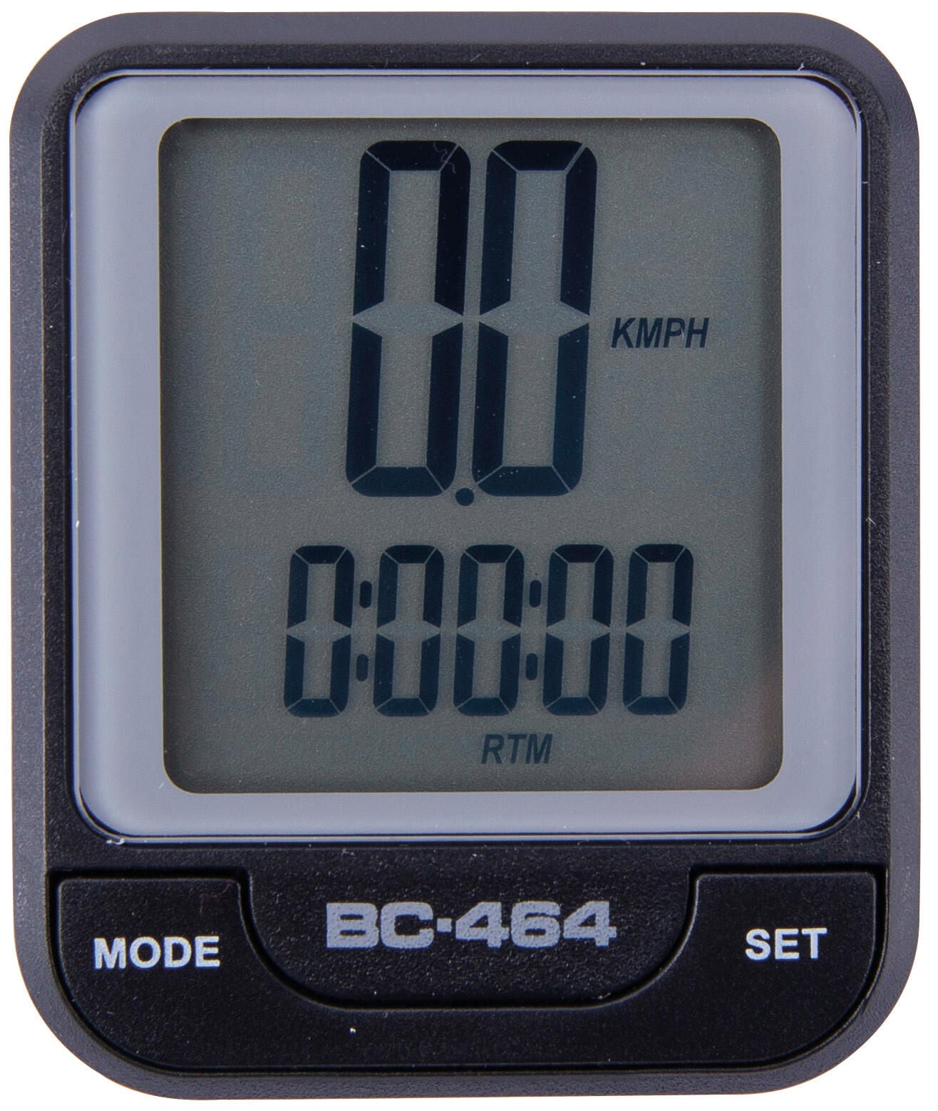 CONTEC fietscomputer cbc-464 ct computer cbc-464 wire, black/coolgrey