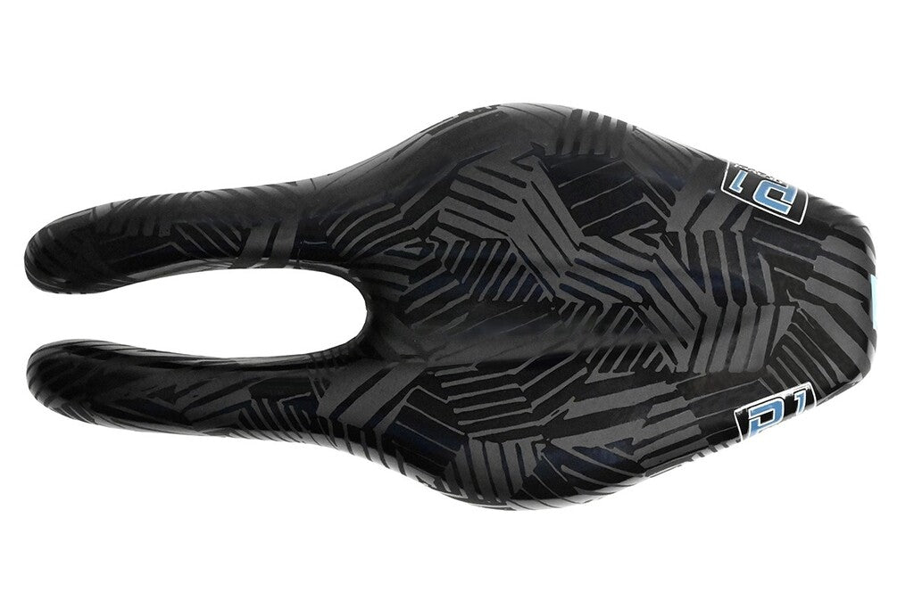 ISM zadel p1 gravel, zwart