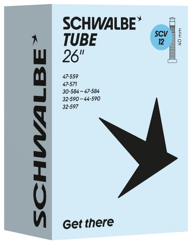 Schwalbe Tube (scv12) - 26'' (30/47-559/597) - click valve