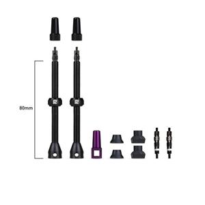 DYNAMIC barkeeper tubeless valves 80mm - 1set
