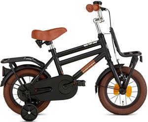 Supersuper Cooper 12 Inch 22 cm Jongens Terugtraprem Matzwart