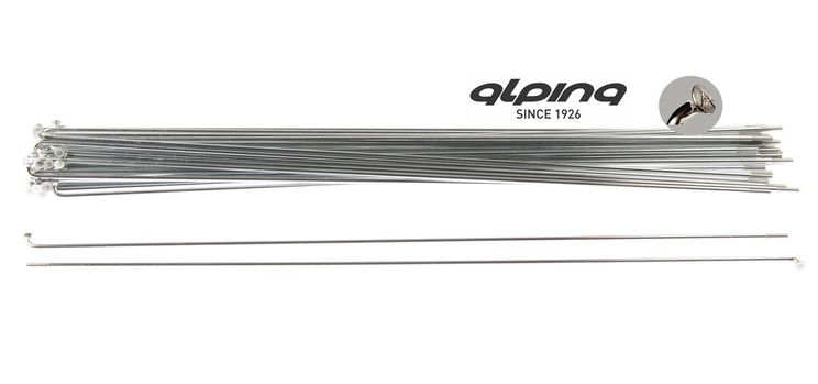 Spaken Alpina 14G (2,00mm) 285mm RVS (P36)