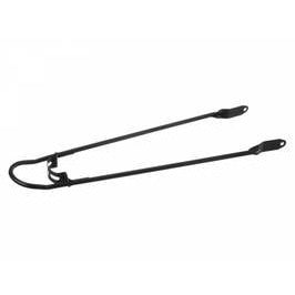 HH Spatbordstang met bumper 28 x 1,5 inch matzwart