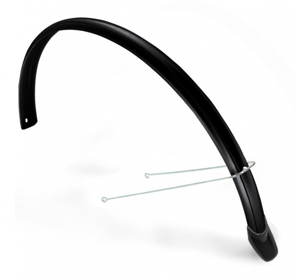 Eurofender achterspatbord Snello 28 inch 46 mm matzwart