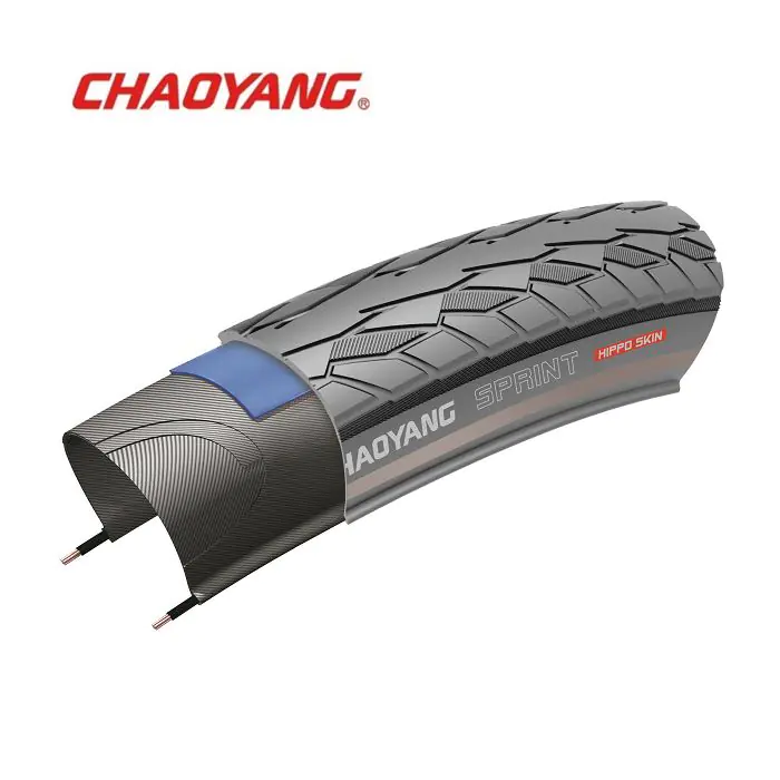 CHAOYANG 28x1 5/8x1 3/8 (37-622) sprint grijs reflex draad met 1.5 mm kevlar-floc anti-lek w211189