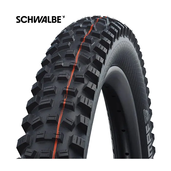 SCHWALBE 27.5x2.60 (65-584) hans dampf addix soft supergravity tle zwart vouw 11654025