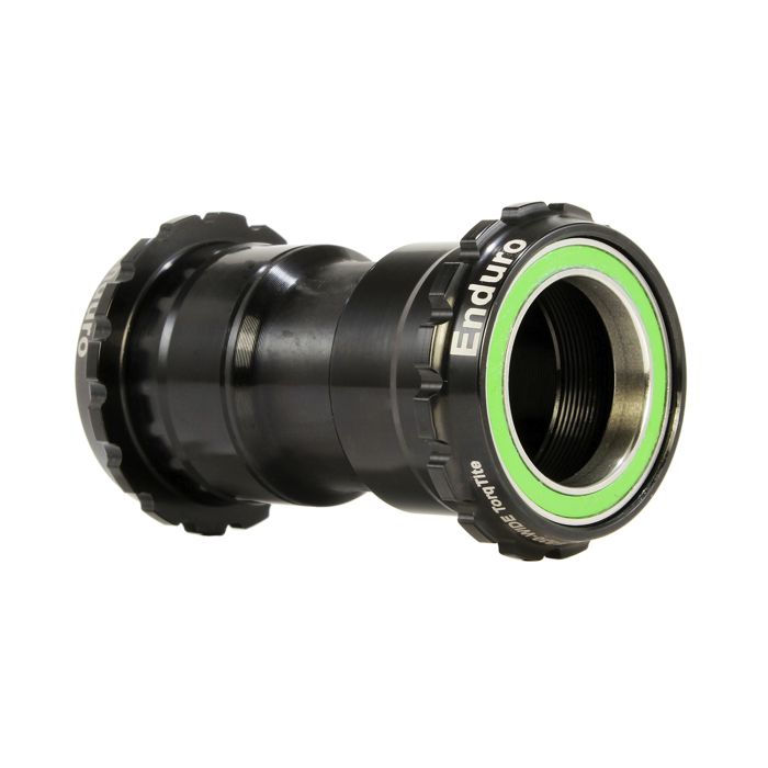 ENDURO BEARINGS Torqtite bottom bracket - bb30 to 30mm - a/c ss - black