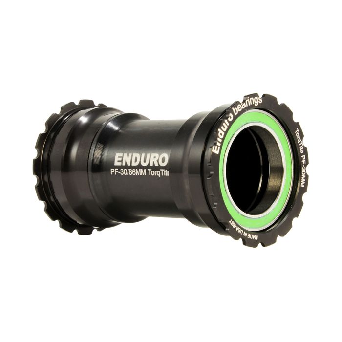 ENDURO BEARINGS Torqtite bottom bracket - bb386 to dub - a/c ss - black