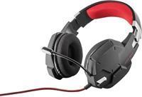 Trust GXT322 Dynamic Headset Gaming Headset 3.5mm Klinke schnurgebunden Over Ear Schwarz, Rot