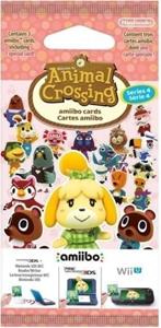 Animal Crossing Amiibo Cards Serie 4 (1 pakje)