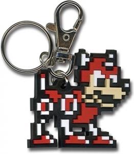 Capcom Megaman 10 8-Bit Rubber Keychain - Rush