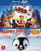 Lego movie (3D)/Happy feet 2 (3D) (Blu-ray)