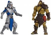 Jakks Pacific Warcraft Mini Figures - Alliance Soldier vs Horde Warrior