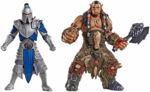 Jakks Pacific Warcraft Mini Figures - Alliance Soldier vs Durotan