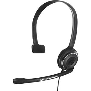 Sennheiser - PC 7 Corded USB Noise Cancelling PC Headset - Black