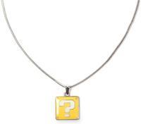 Super Mario Kette mit Anhänger SUPER MARIO Kette Halskette Nintendo Question Mark Box Necklace Kette Fragzeichen