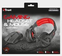 Trust GXT 784 Gaming Headset 3.5mm Klinke schnurgebunden Over Ear Schwarz