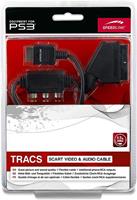 Tracs Scart Video + Audio Cable (Zwart)