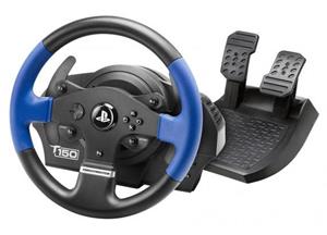 Thrustmaster T150 RS Force Feedback Lenkrad USB 2.0 PlayStation 3, PlayStation 4, PC Schwarz, Blau i