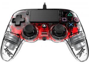 bigben PS4 Controller Light Edition (rot)