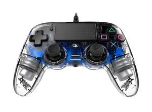 Bedrade Controller PS4 (Transparant Blauw)