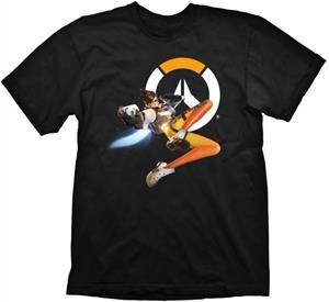 Gaya Entertainment Overwatch T-Shirt Tracer Hero Size L