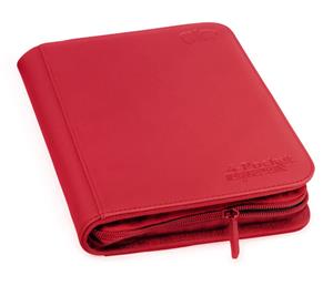 4-Pocket ZipFolio XenoSkin Red