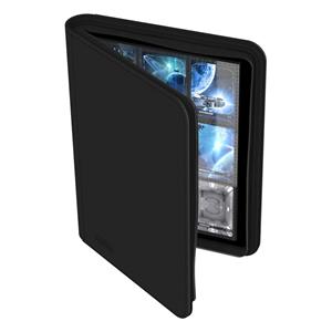 Mini American 9-Pocket ZipFolio XenoSkin Black