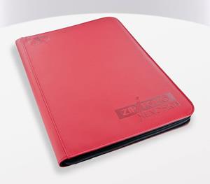 Ultimate Guard 9-Pocket ZipFolio XenoSkin Red