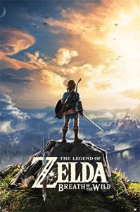 Pyramid The Legend of Zelda Breath of the Wild Sunset Poster 61x91,5cm