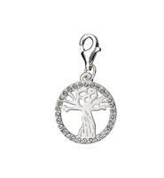 Damen Harry Potter Swarovski-Kristall Crystal Whomping Willow Charm Sterling-Silber HPSC003