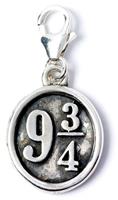 Carat Shop Harry Potter Sterling Silver Platform 9 3/4 Clip on Charm