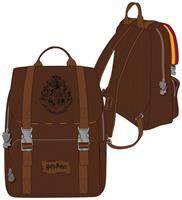 Harry Potter Hogwarts Vintage Backpack Brown