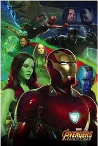 Pyramid International Avengers Infinity War Poster Pack Iron Man 61 x 91 cm (5)