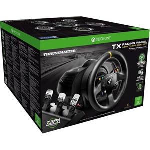 Thrustmaster TX Racing Wheel Leather Edition Lenkrad PC, Xbox One Schwarz inkl. Pedale