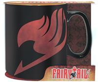 closeup Close Up - Fairy Tail XL Tasse Natsu und Lucy schwarz, bedruckt, aus Keramik, Fassungsvermögen ca. 460ml. 152 x 101,5 cm