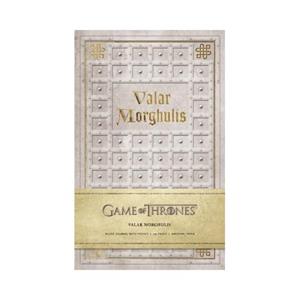 Game of Thrones Hardcover Ruled Journal Valar Morghulis