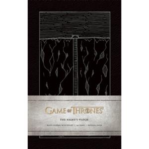 Insight Collectibles Game of Thrones Hardcover Ruled Journal The Night's Watch