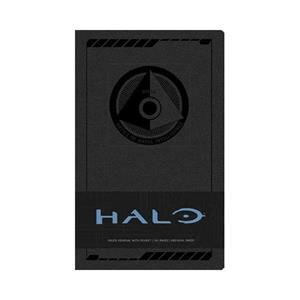 Halo Hardcover Ruled Journal Logo